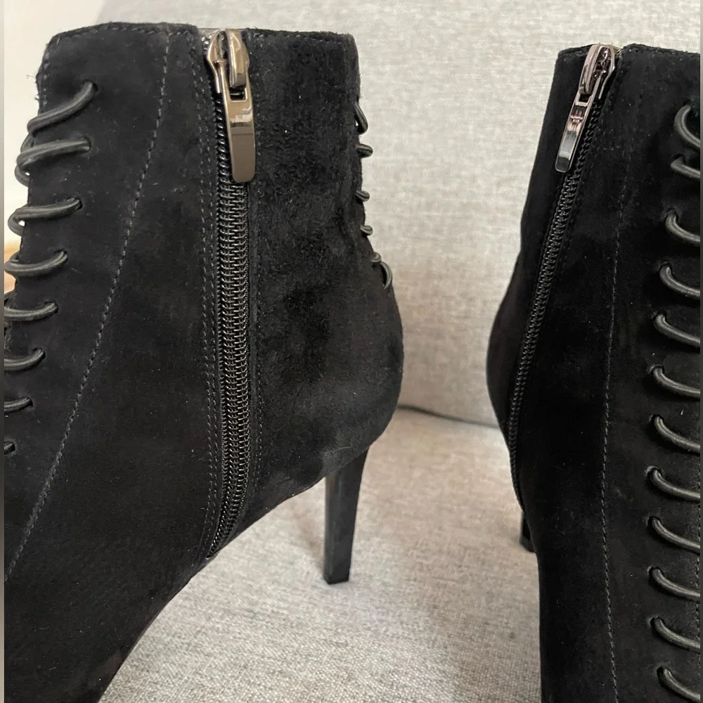 Suede Booties - Picture 4 of 6